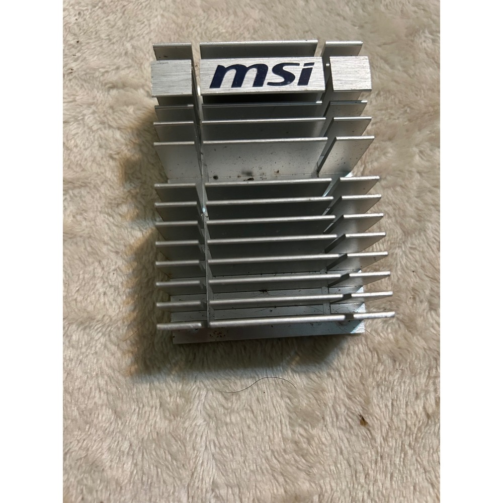MSI Aluminum Heat Sink Passive Cooler 5570-K08 105207 Computer Component Silver